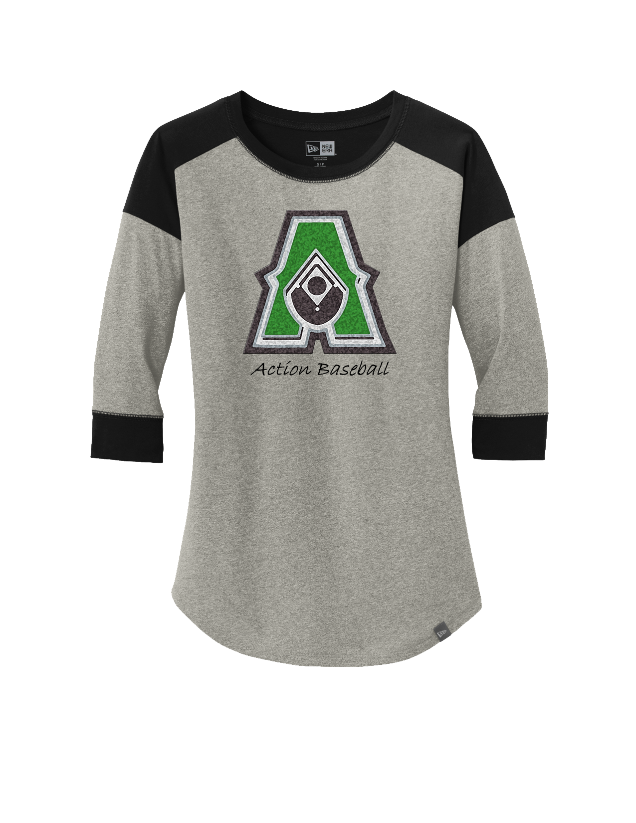 Ladies New Era Bi-Color Baseball Tee