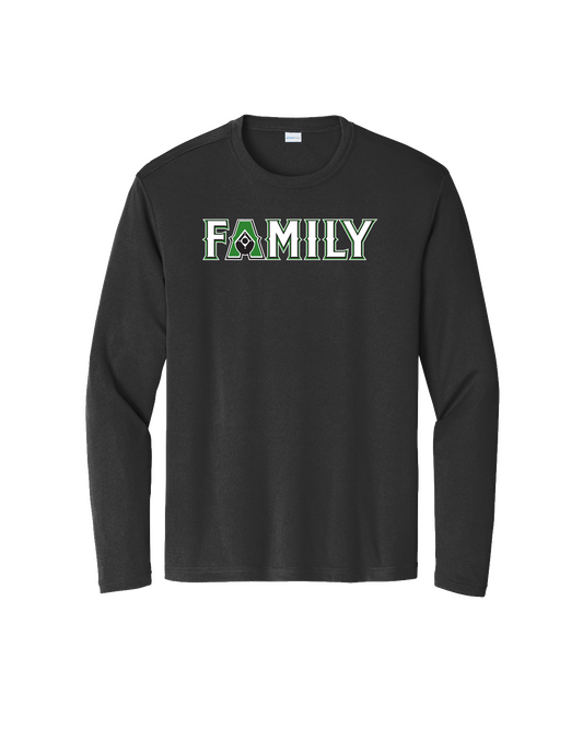 Black Action Family Long Sleeve Tee