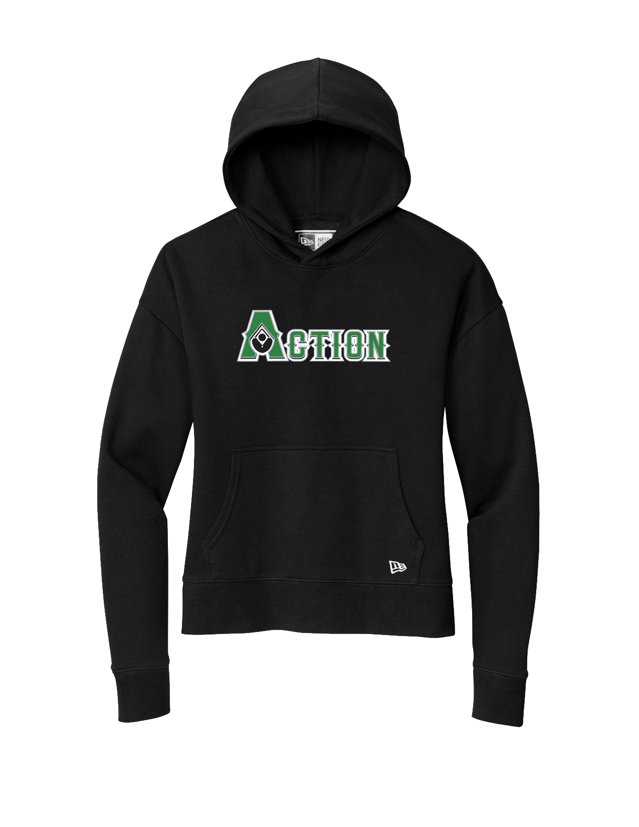 Ladies New Era Black Hoodie