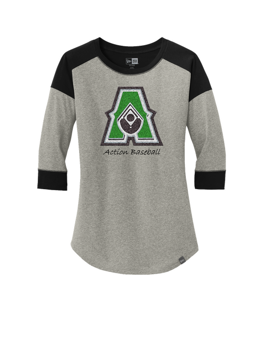 Ladies New Era Bi-Color Baseball Tee