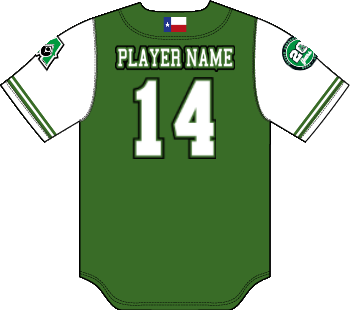 2026 Custom Green/White Jersey--High School Program